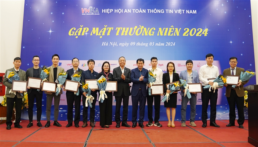 Hiệp hội An toàn thông tin Việt Nam gặp mặt các hội viên đầu năm 2024